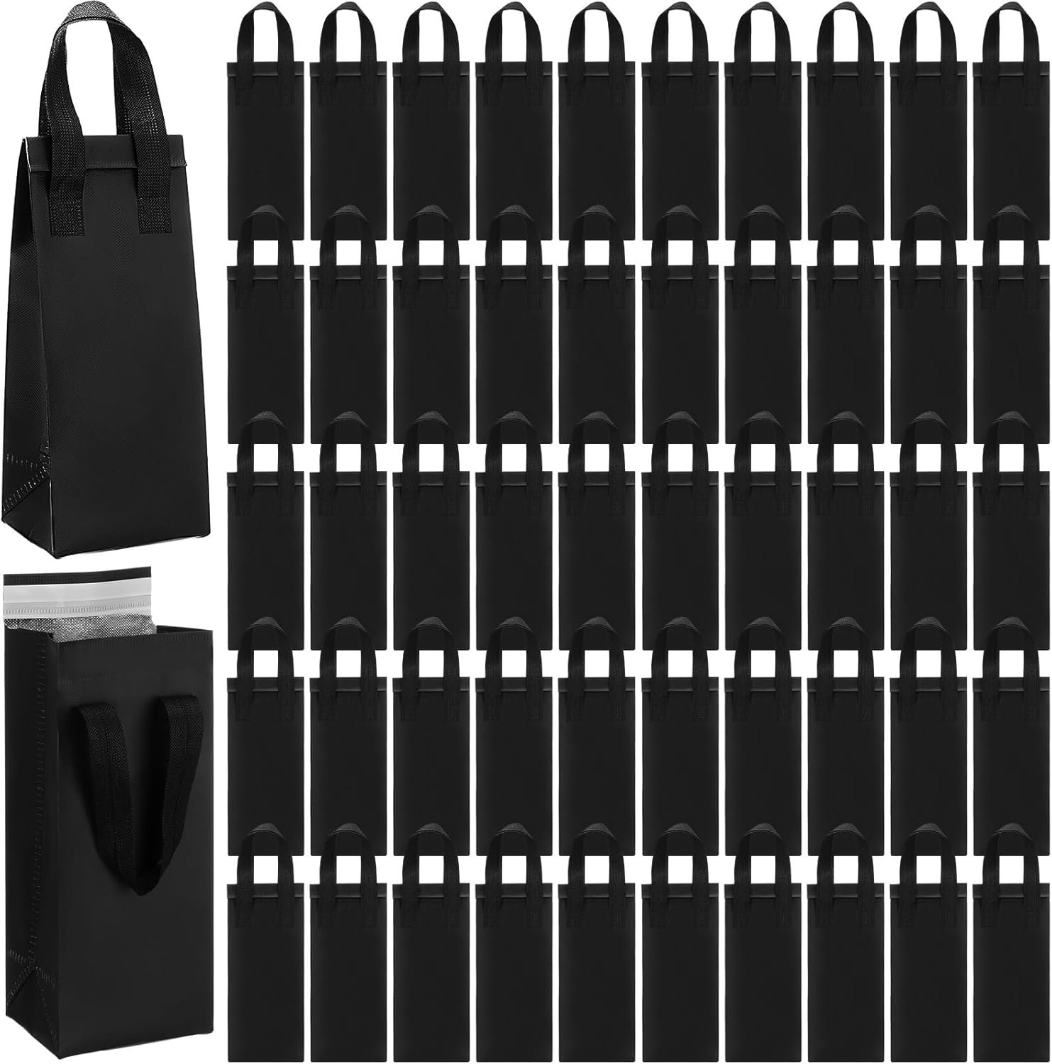 Großhandel 50 Stück isolierte Getränketräger-Taschen für Lieferung, individuell bedruckbar, OEM, für warme und kalte Getränke, einschließlich Kaffee, Milch und Tee, mit Griff für den Transport von Tiefkühlkost und Mittagsessen. Großhandel 50 Stück isolierte Getränketräger-Taschen für Lieferung, individuell bedruckbar, OEM, für warme und kalte Getränke, einschließlich Kaffee, Milch und Tee, mit Griff für den Transport von Tiefkühlkost und Mittagsessen.