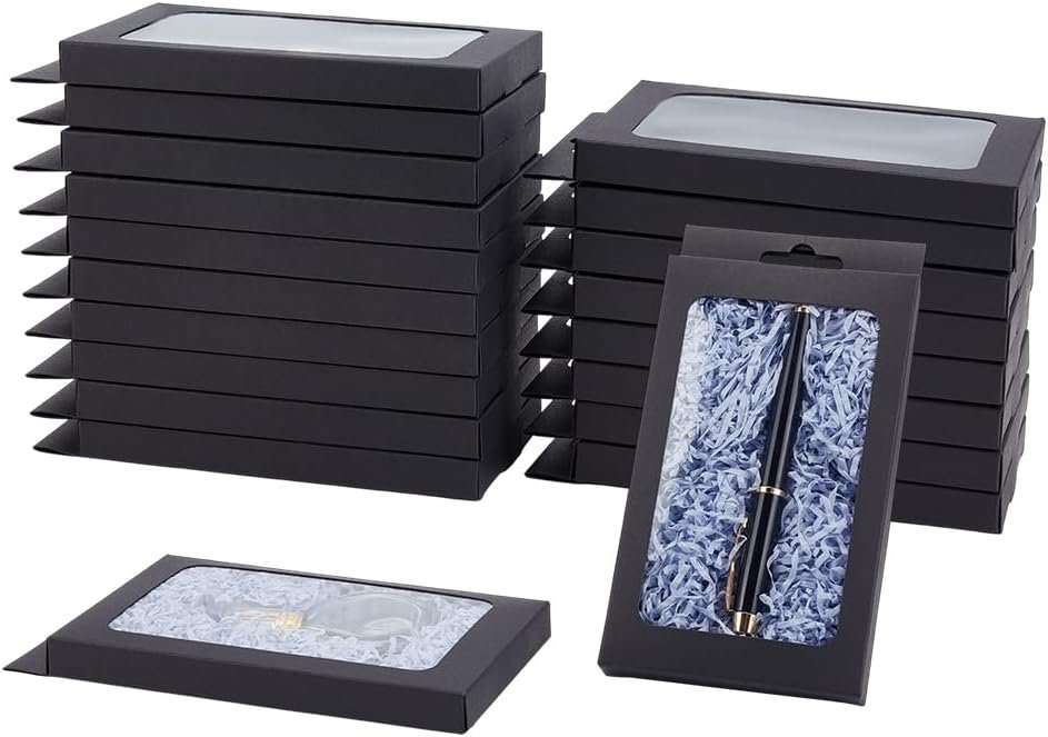 Großhandel Kraftpapierboxen mit klarem Fenster 7,5x4x1 Zoll für Hochzeits- und Partygeschenke, individuelles Logo, Hersteller für Gebäck, Kekse, und Süßigkeiten. Großhandel Kraftpapierboxen mit klarem Fenster 7,5x4x1 Zoll für Hochzeits- und Partygeschenke, individuelles Logo, Hersteller für Gebäck, Kekse, und Süßigkeiten.