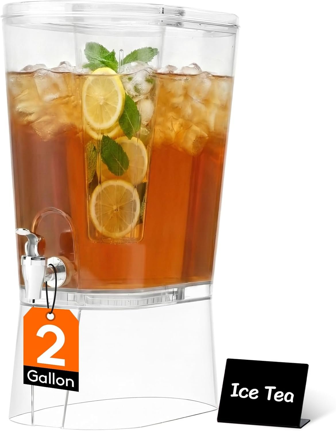 Großhandel großer Getränkespender 7,5 Liter für Partys, klarer Saft-Behälter mit Zapfhahn und Eisbehälter, BPA-freier Wasserkrug für Veranstaltungen, Hersteller für individuelle Logos, Bulk-Bestellungen möglich.