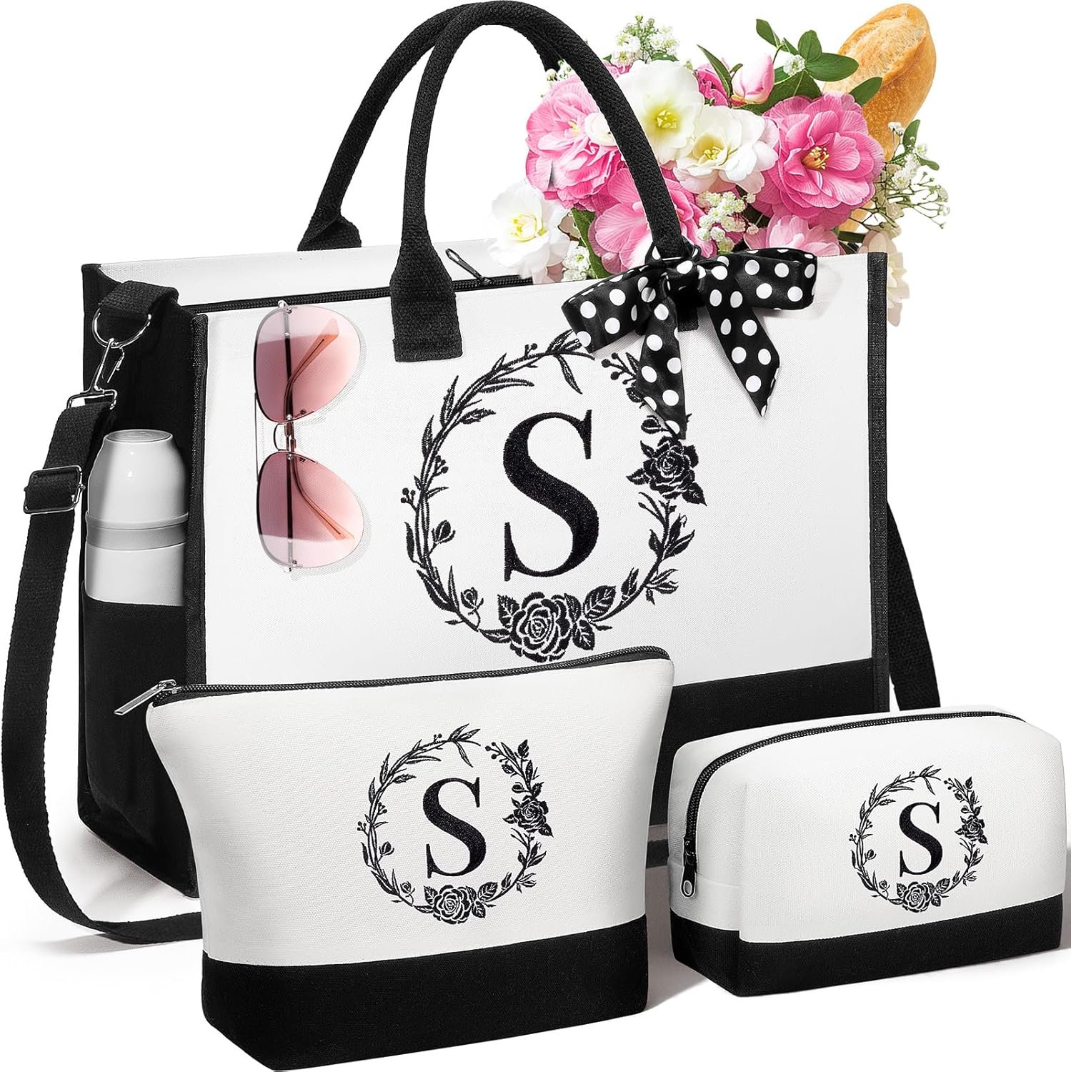 Großhandel personalisierte Geschenke für Frauen, Monogrammierte Canvas-Tasche & Kosmetiktasche mit Reißverschluss, individuelle Logo Strandtaschen für Damen, Oster- und Muttertagsgeschenke in großer Menge für Mama, Schwester, beste Freundin und Lehrerin. Großhandel personalisierte Geschenke für Frauen, Monogrammierte Canvas-Tasche & Kosmetiktasche mit Reißverschluss, individuelle Logo Strandtaschen für Damen, Oster- und Muttertagsgeschenke in großer Menge für Mama, Schwester, beste Freundin und Lehrerin.