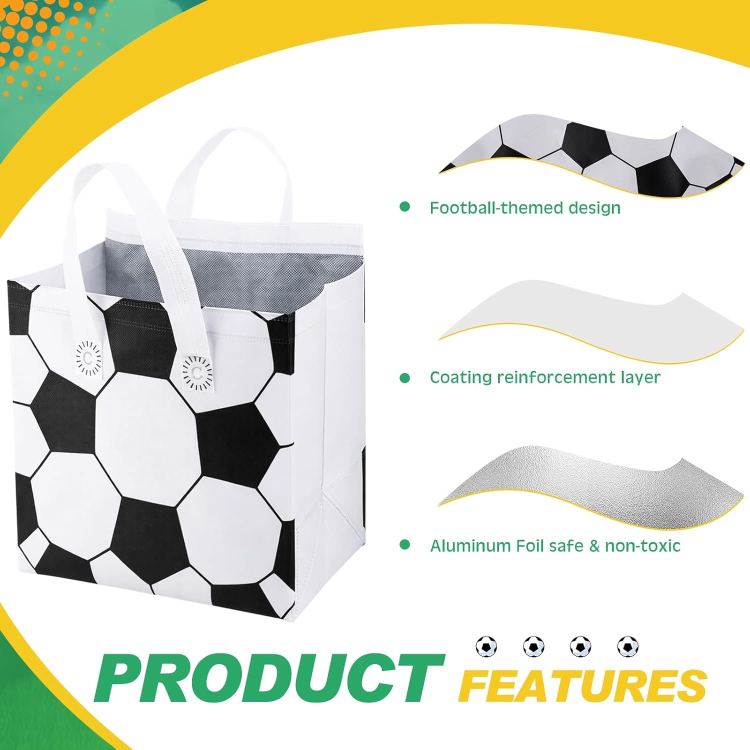 Großhandel Isolier Taschen Fußball Motive 50 Stk. von Fabrik Thermotaschen für Lebensmittellieferung Pizza Kekse kalt heiß Speisen Sportparty 9,5 x 9,5 x 6 Zoll OEM Großhandel Isolier Taschen Fußball Motive 50 Stk. von Fabrik Thermotaschen für Lebensmittellieferung Pizza Kekse kalt heiß Speisen Sportparty 9,5 x 9,5 x 6 Zoll OEM