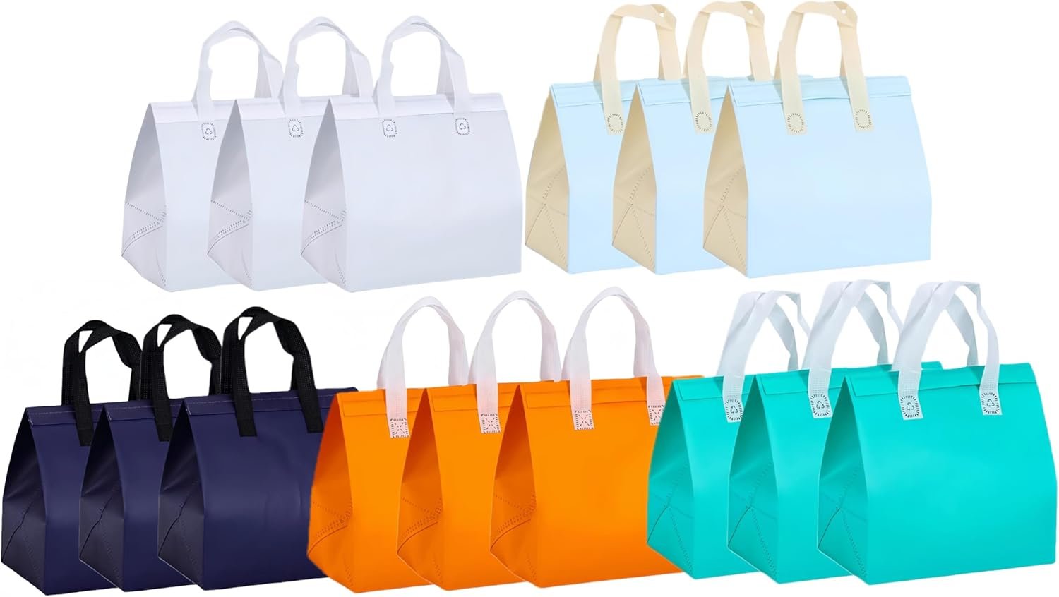 Großhandel 15 Stk. extra große Thermotaschen 30 x 30 x 20 cm isolierend für Take Away Pizza Kaffee Milch heiß kalt Speisen Catering Restaurant Picknick OEM mehrfarbig Hersteller