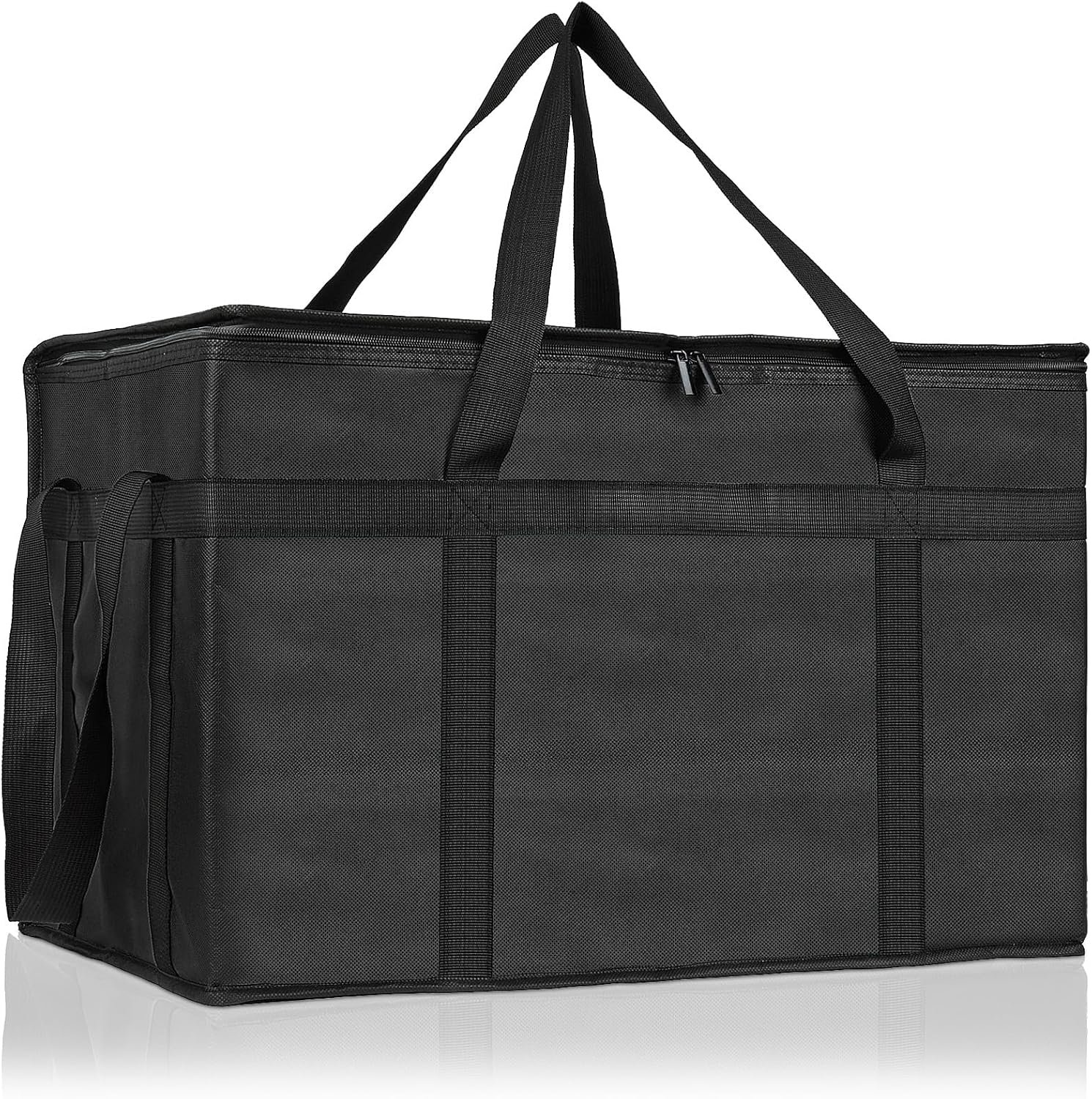 Großhandel XXXL Thermotaschen Pizzalieferung Lebensmittellieferung OEM große Kapazität warmhaltend faltbar schwerlastig Schwarz Hersteller Großhandel XXXL Thermotaschen Pizzalieferung Lebensmittellieferung OEM große Kapazität warmhaltend faltbar schwerlastig Schwarz Hersteller