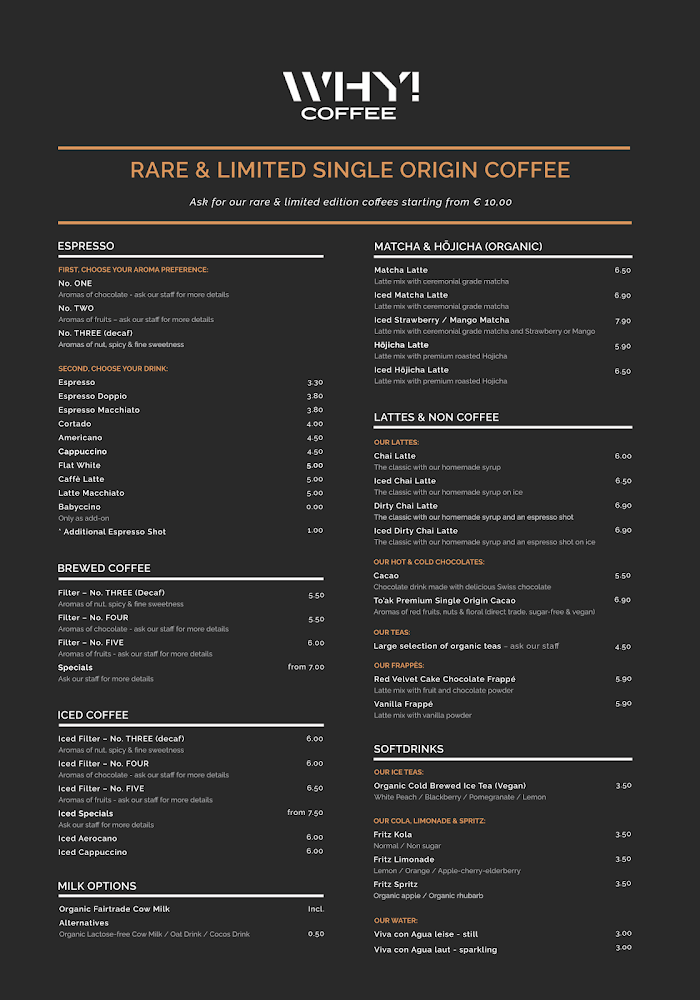 Lohnt sich WHY! Specialty Coffee in Frankfurt am Main, Deutschland? Ehrliche Erfahrungen